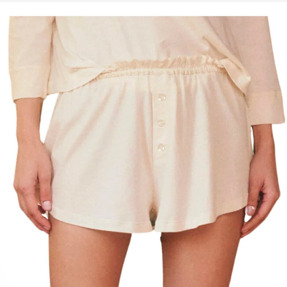 NWT The Great‎ the tap short in washed white size 0